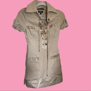 Bebe fitted dress size:0